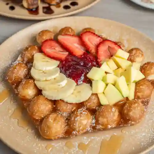 Waffle de Frutas