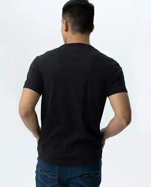 Camiseta Negro Talla Xs Hombre Americanino 840c002