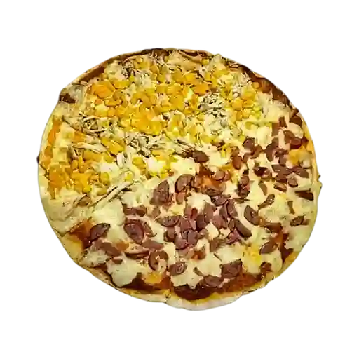 Pizza Pollo Maíz Personal