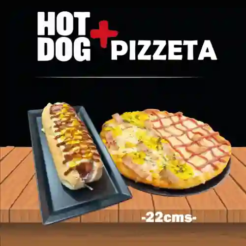 Pizzeta + Hotdog