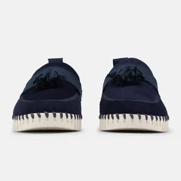 Ilse Jacobsen Tenis Confortables Para Mujer Tulip Ivory Azul 36