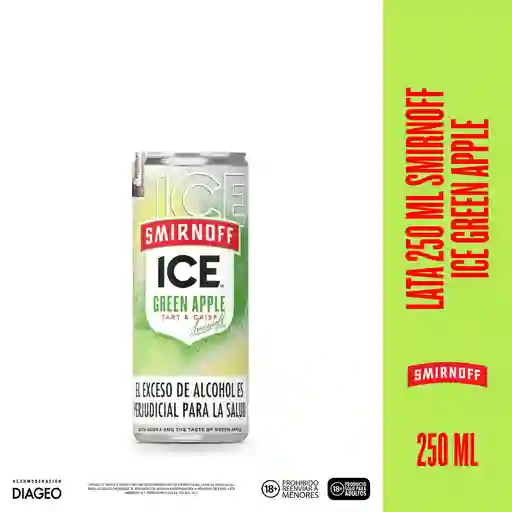 Smirnoff Ice Cóctel Sabor a Manzana Verde