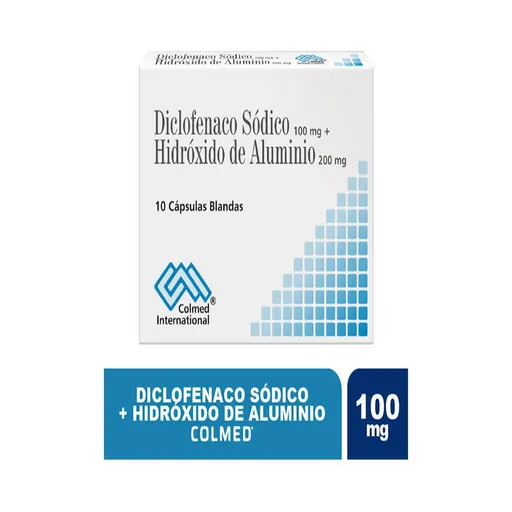 Diclofenaco Colmed 100Mg+Hidroxido Aluminio 200Mg