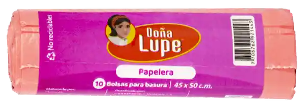 Doña Lupe Bolsa Papelera 45 X 50 cm