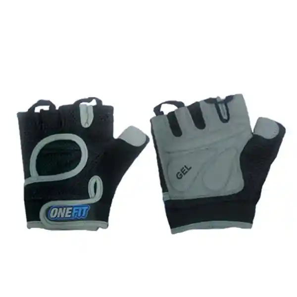 One Fit Guante Para Gym Negro-Gris T: S