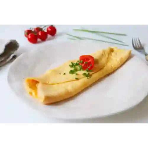 Omelette Jamón con Queso