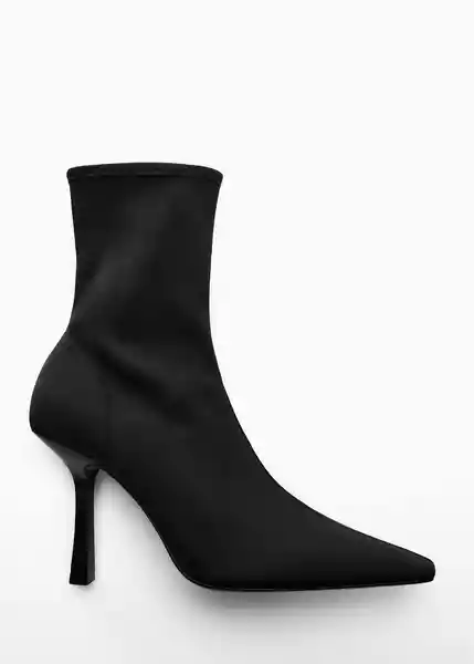 Botines Glo Negro Talla 39 Mujer Mango