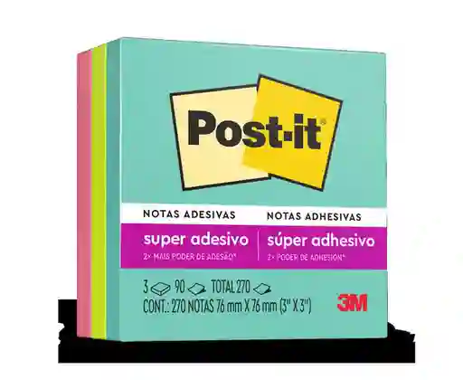 Post-it Nota Supernova ss 76 x 76