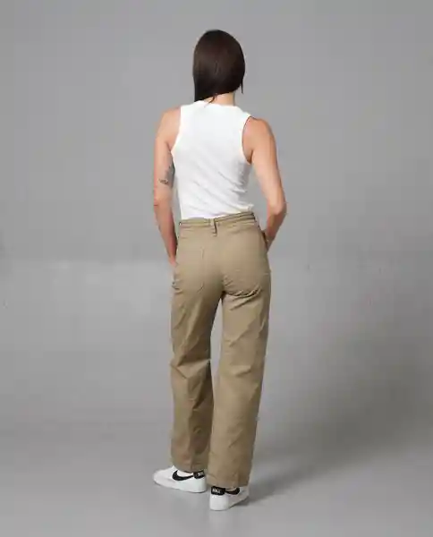 Pantalón Mujer Beige Talla 8 263G008_BEI141108 Rifle