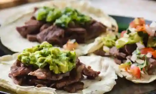 Tacos asada de carne