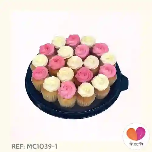 Minicupcakes Rosas Ref: Mc1039-1