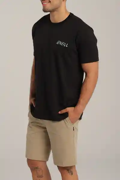 Camiseta Standard Fit Shuffle Negro Hombre Talla XXL Oneill