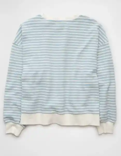 Buzo Mujer Azul Talla: SMALL 2564400 American Eagle