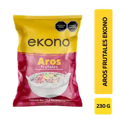 Cereal Aros Frutales Ekono