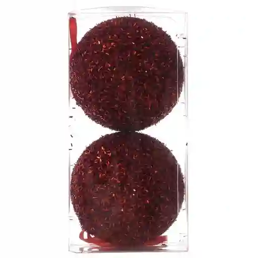 Set Bolas Rojo Pvc 12 cm 831-Mx2467-24262A Finlandek