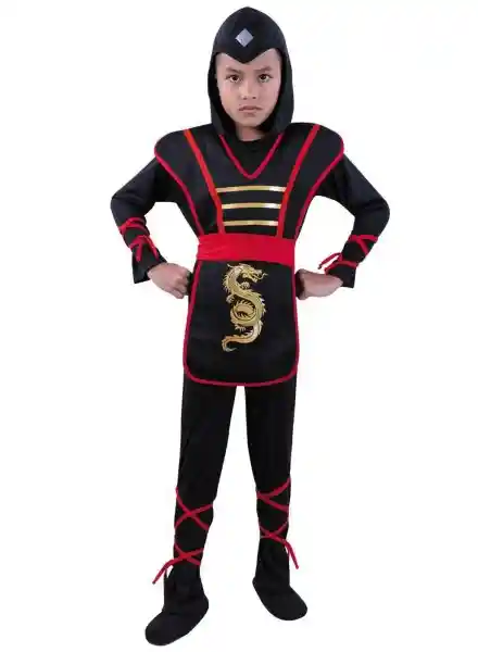 Disfraz Mortal Ninja Niños Surtido Talla 12