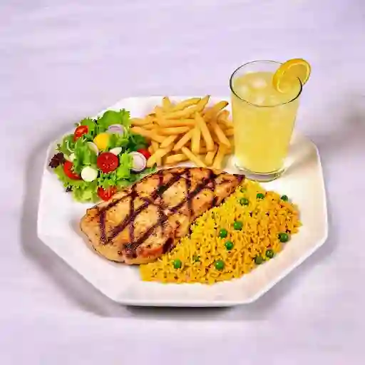 Combo de Pechuga a la Plancha