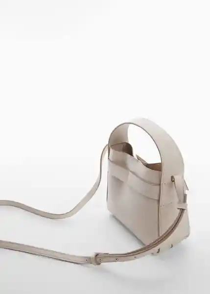 Bolso P Arles Offwhite Talla 99 Mujer Mango