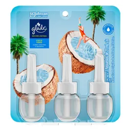 Glade Aromatizante Ambiente Líquido Eléctrico Coco 378433