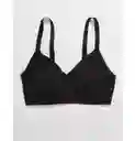 Bralette Negro Talla Large Aerie American Eagle