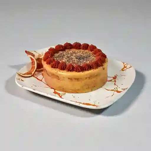 Torta Naranja con Amapola Saludable 5pax