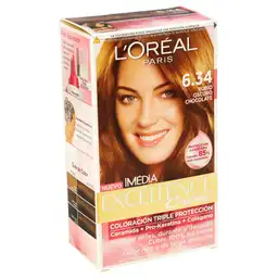 Loreal Paris-Excellence Tinte Capilar Permanente 6.34 Rubio 