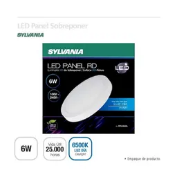 Sylvania Led Panel Red 6W Luz Neutra 100-240V Sobreponer