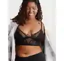 Bralette Negro Paisley Medium American Eagle