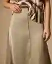 Falda Gris Elefante Medio Talla XS 449G001 Esprit