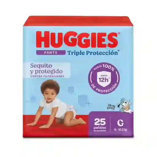 Pañales Huggies Triple Protección Pants Etapa 3/G 25 Und
