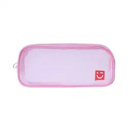 Cartuchera de Malla Serie Rosa Claro Miniso
