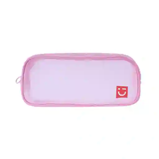 Cartuchera de Malla Serie Rosa Claro Miniso