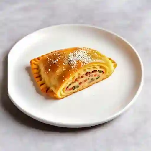 Panzeroti salami con peperoni