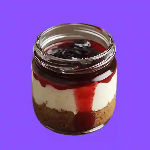 Cheescake de frutos rojos cuchareable