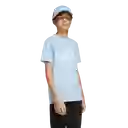 Adidas Camiseta Manga Corta Tee 160 Lifestyle de Niño Azul T M