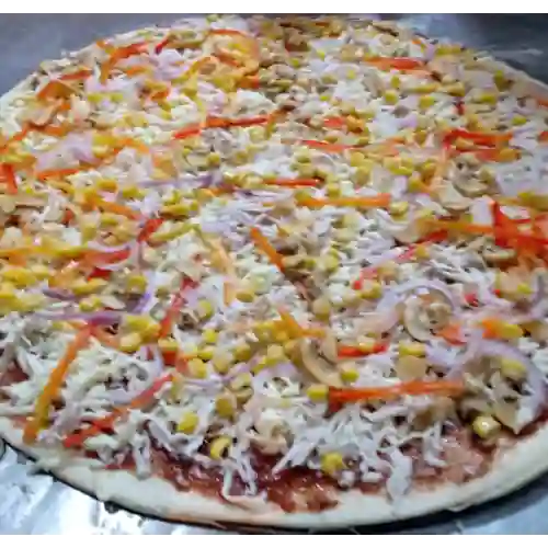 Pizza de Pollo Vegetales Pequeña