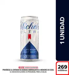 Cerveza Michelob Ultra Lata 269ml