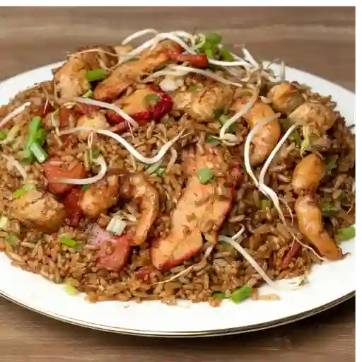 Arroz 3 carnes - familiar