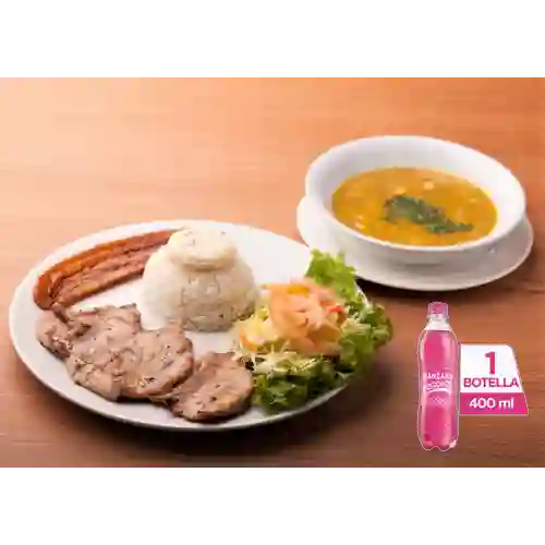 Combo Menú Ejecutivo + Postobón Manzana 400 ml