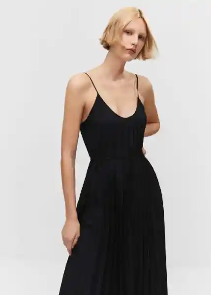 Vestido Fortuny5 Negro Talla XS Mujer Mango