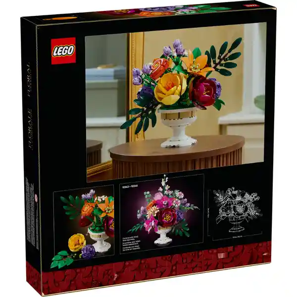 Set de Construcción Arreglo Floral Lego