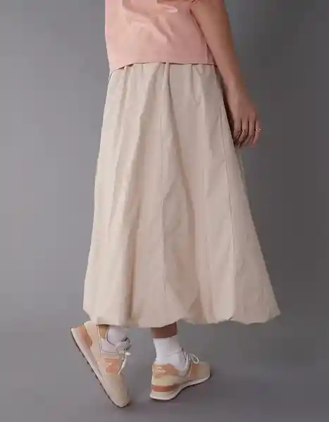 Falda Mujer Beige Talla: LARGE 5116676 American Eagle