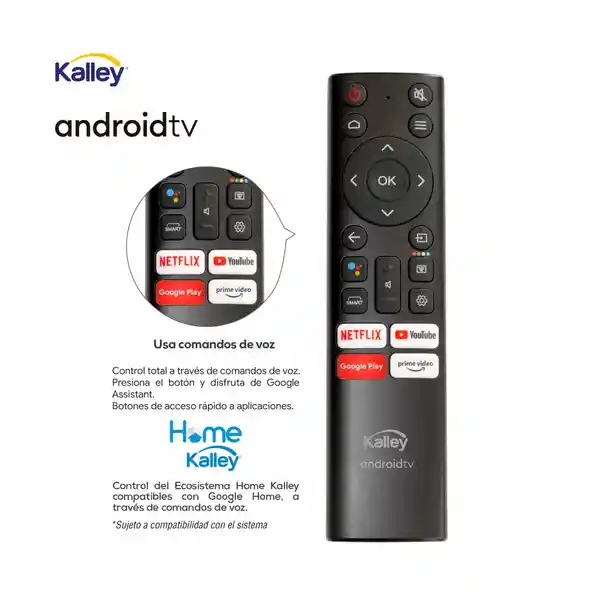 Kalley Televisor Led Uhd 4K Smart Tv 43"