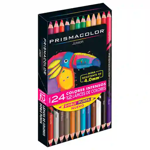 Prismacolor Lápices de Colores Dúo Junior Intensos y Redondos