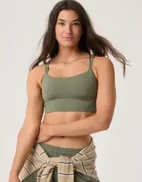 Top Aerie Verde Talla SMALL 1264331 American Eagle