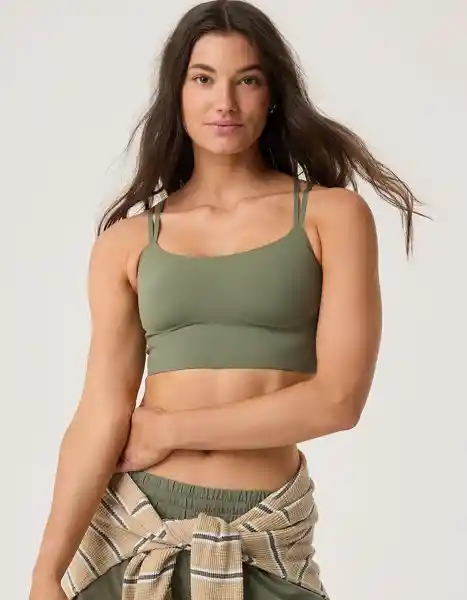 Top Aerie Verde Talla SMALL 1264331 American Eagle