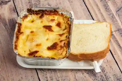 Lasagna de pollo y champiñon 