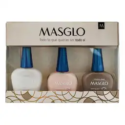 Masglo Kit Esmalte Uñas Liberada Francés Primera