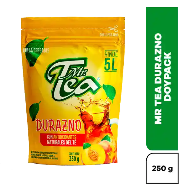 Mr Tea té en Polvo Durazno 250 g