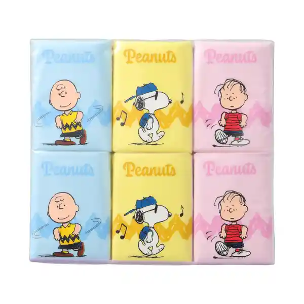 Pañuelo Sin Perfume Snoopy Colorful Life Miniso